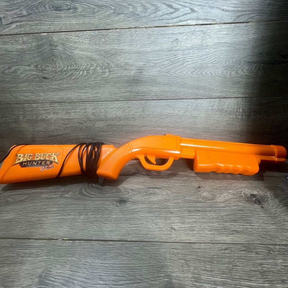 Big Buck Hunter Pro Video Game Controller UnisexOrange Shotgun Sensor bar‎